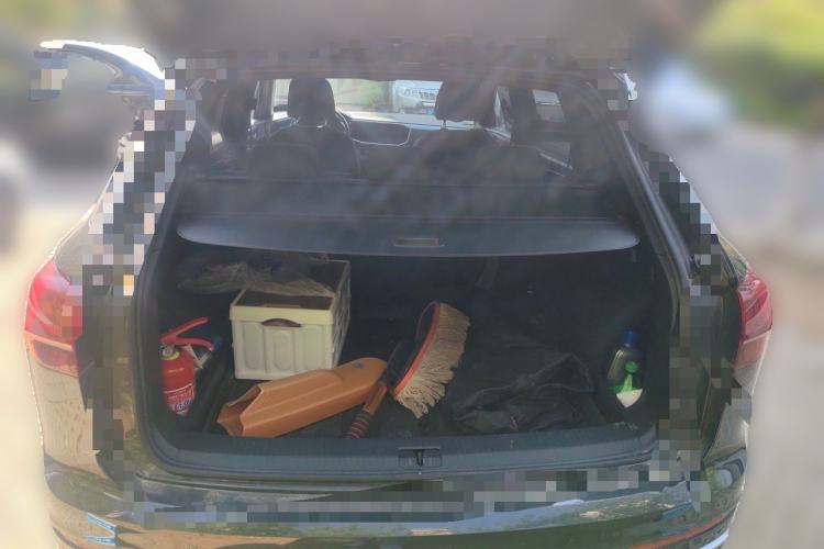 Used Volkswagen Tayron 2022 380TSI Four-Wheel Drive R-Line Connected Version Trunk