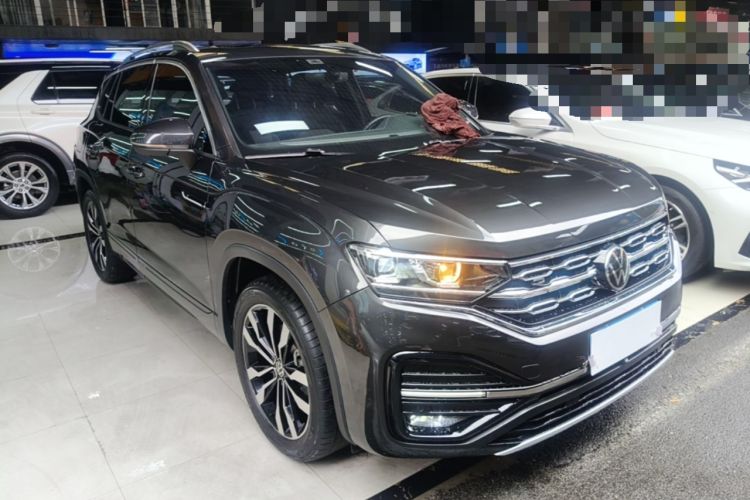 Used Volkswagen Tayron 2022 380TSI Four-Wheel Drive R-Line Connected Version Front Right 45 Deg