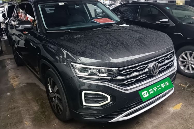 Used Volkswagen Tayron 2022 330TSI Two-Wheel Drive Luxury Connect Plus Version Front Right 45 Deg
