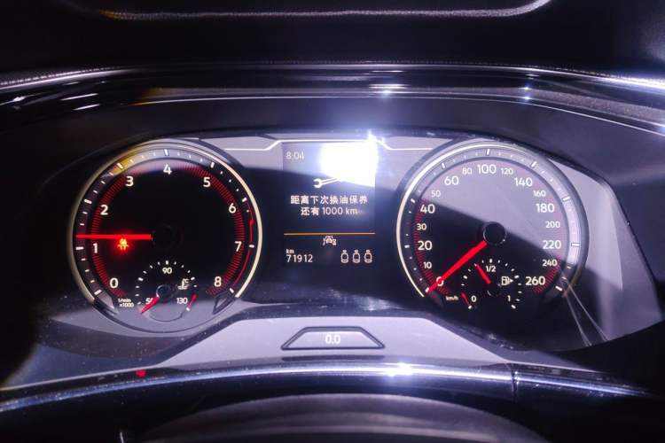 Used Volkswagen Tayron 2022 280TSI Two-Wheel Drive Luxury Smart Connectivity Version Instrument Cluster