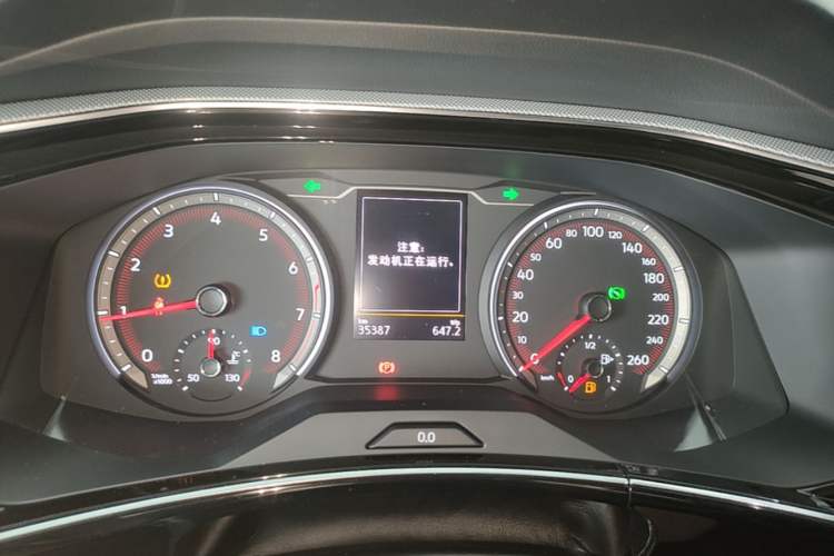 Used Volkswagen Tayron 2022 330TSI Two-Wheel Drive Luxury Smart Connectivity Version Instrument Cluster