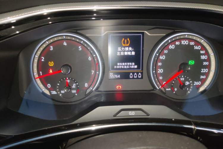 Used Volkswagen Tayron 2022 280TSI Two-Wheel Drive Luxury Smart Connectivity Version Instrument Cluster