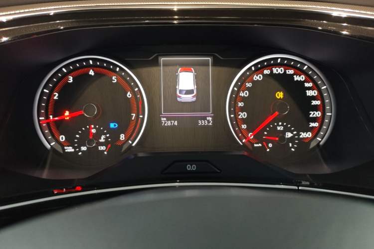Used Volkswagen Tayron 2022 280TSI Two-Wheel Drive Luxury Smart Connectivity Version Instrument Cluster