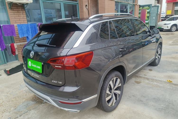 Used Volkswagen Tayron 2022 330TSI Two-Wheel Drive Luxury Connect Plus Version Rear Right 45 Deg