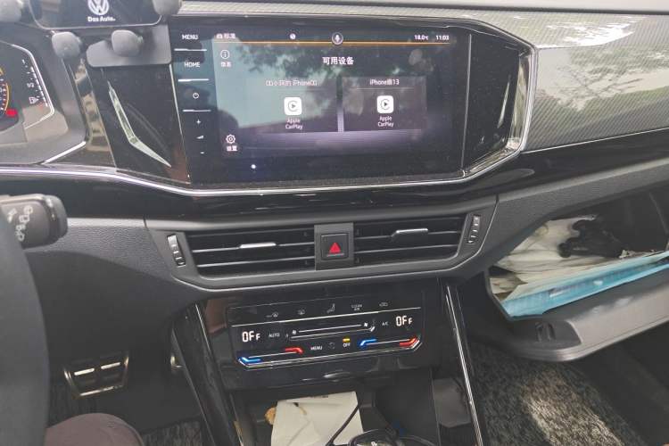 Used Volkswagen Tayron 2022 380TSI Four-Wheel Drive R-Line Connected Version Audio And AC Panel