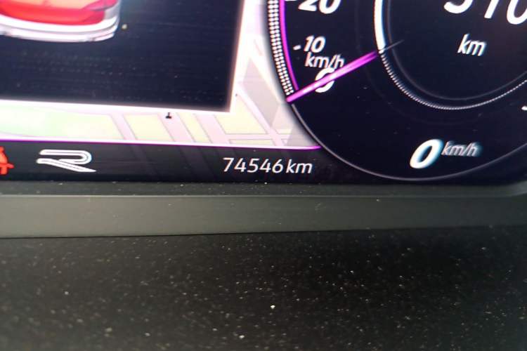 Used Volkswagen Tayron 2022 330TSI Two-Wheel Drive Luxury Smart Connectivity Version Odometer Close Up
