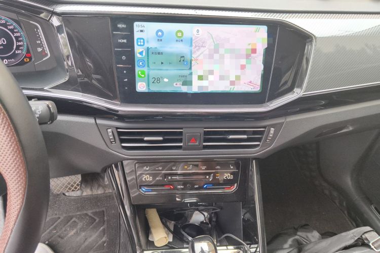 Used Volkswagen Tayron 2022 380TSI Four-Wheel Drive Luxury Connected Pro Version Audio And AC Panel