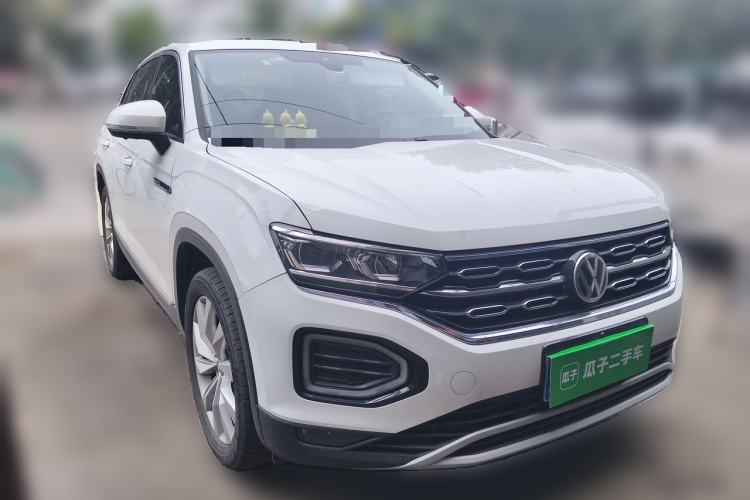 Used Volkswagen Tayron 2022 380TSI Four-Wheel Drive Luxury Connected Pro Version Front Right 45 Deg