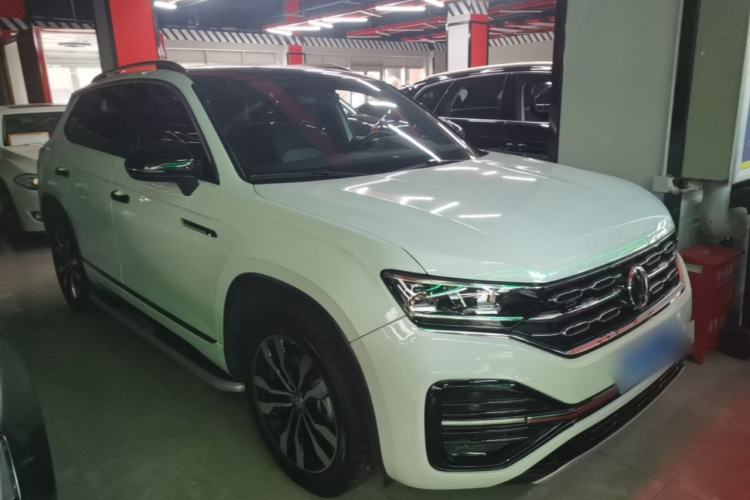 Used Volkswagen Tayron 2022 380TSI Four-Wheel Drive R-Line Connected Version Front Right 45 Deg