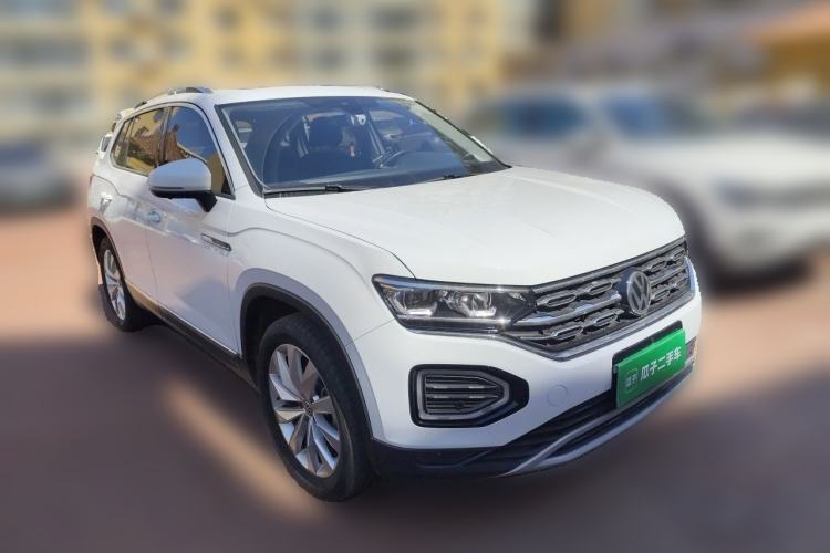 Used Volkswagen Tayron 2022 380TSI Four-Wheel Drive Luxury Connected Pro Version Front Right 45 Deg