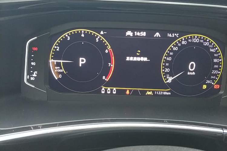 Used Volkswagen Tayron 2022 380TSI Four-Wheel Drive Luxury Connected Pro Version Instrument Cluster