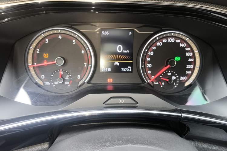 Used Volkswagen Tayron 2022 330TSI Two-Wheel Drive Luxury Smart Connectivity Version Instrument Cluster