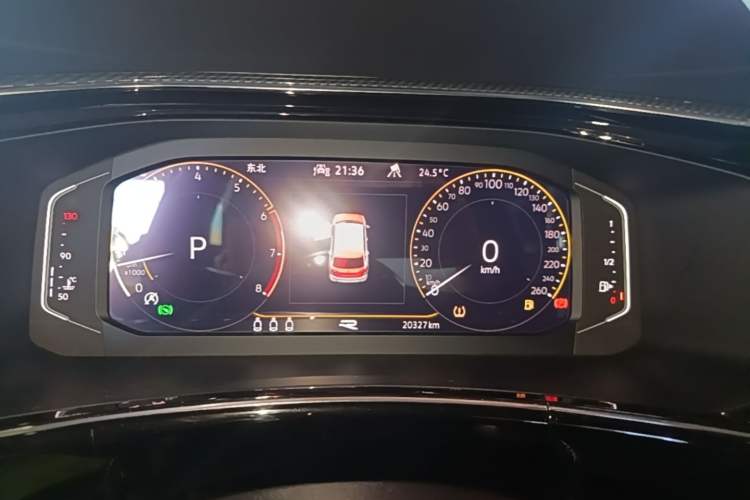 Used Volkswagen Tayron 2022 380TSI Four-Wheel Drive R-Line Connected Version Instrument Cluster