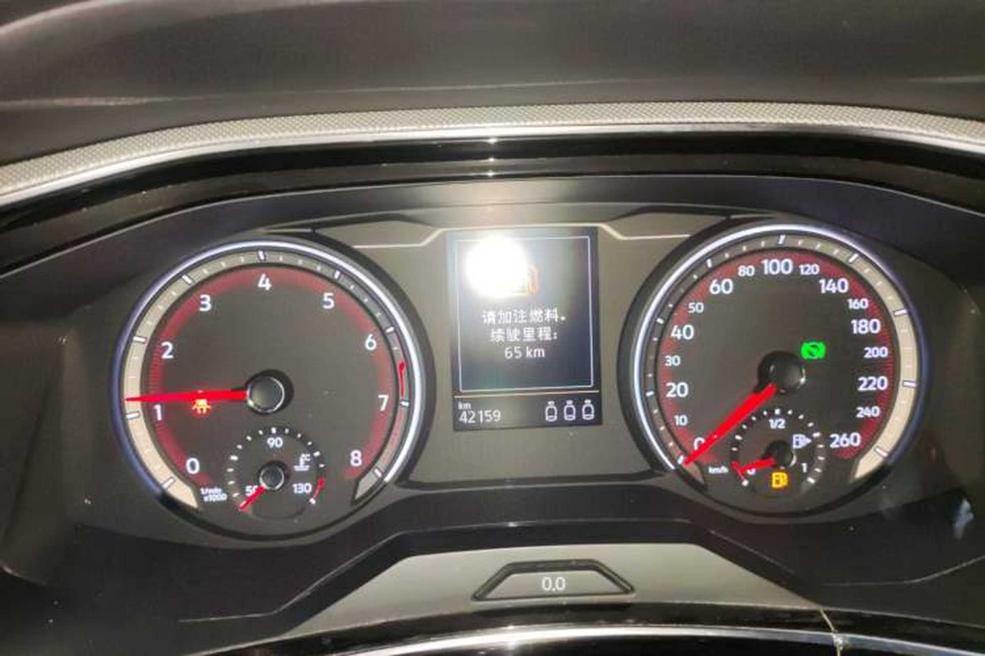 Used Volkswagen Tayron 2022 280TSI Two-Wheel Drive Luxury Smart Connectivity Version Instrument Cluster