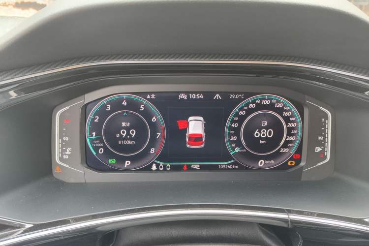 Used Volkswagen Tayron 2022 380TSI Four-Wheel Drive Luxury Connected Pro Version Instrument Cluster