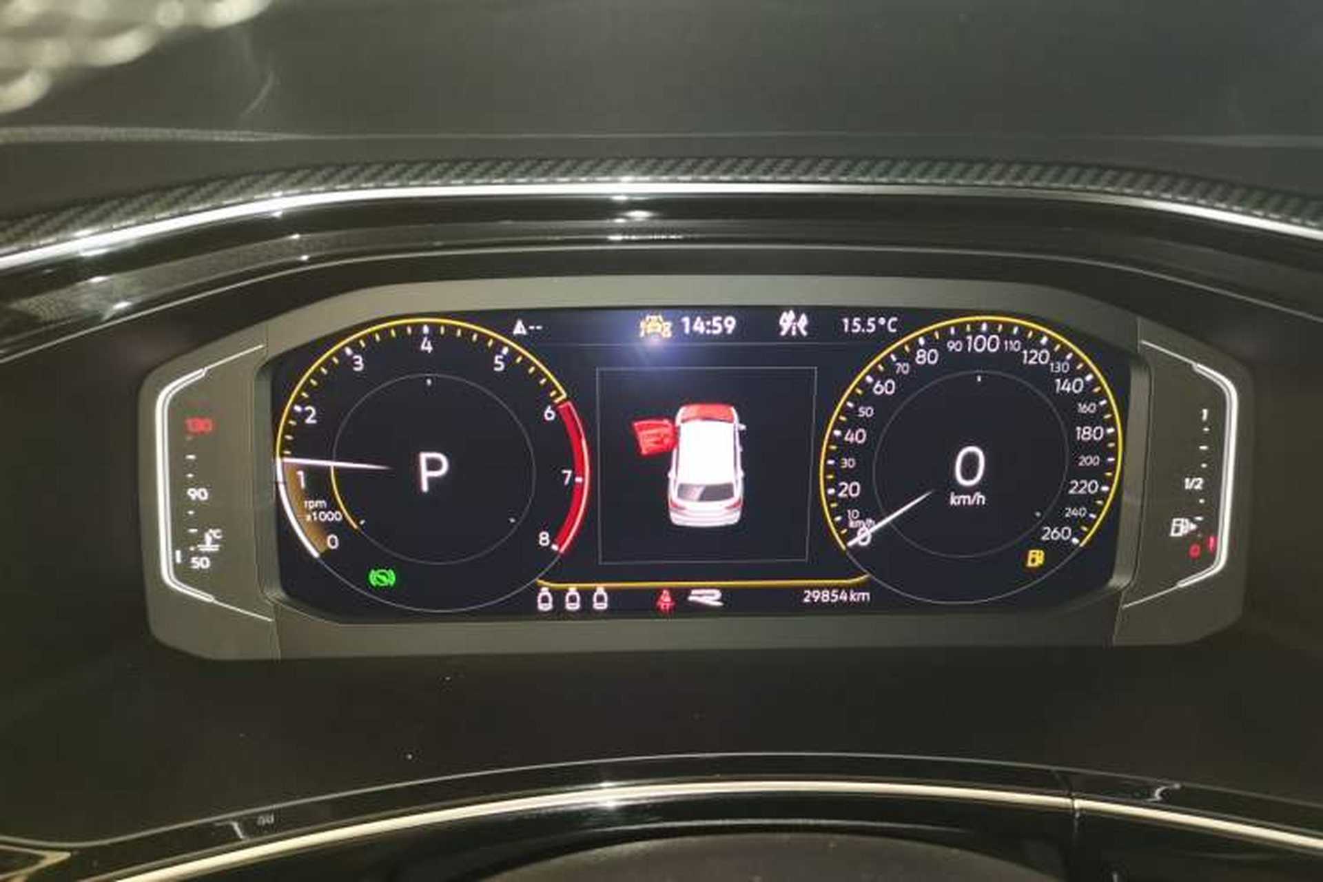 Used Volkswagen Tayron 2022 380TSI Four-Wheel Drive R-Line Connected Version Instrument Cluster