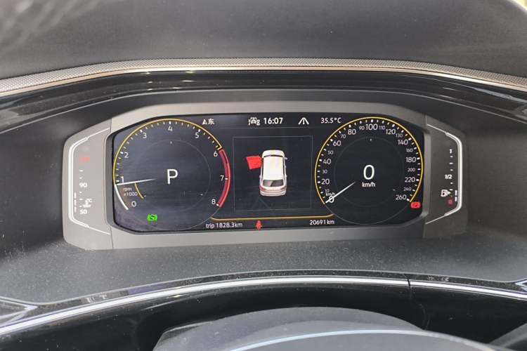Used Volkswagen Tayron 2022 330TSI Two-Wheel Drive Luxury Smart Connectivity Version Instrument Cluster
