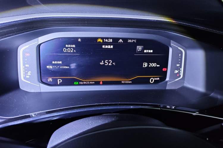 Used Volkswagen Tayron 2022 330TSI Two-Wheel Drive Luxury Smart Connectivity Version Instrument Cluster