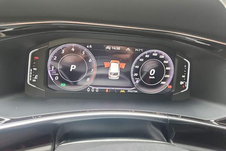 Used Volkswagen Tayron 2022 380TSI Four-Wheel Drive Luxury Connected Pro Version Instrument Cluster