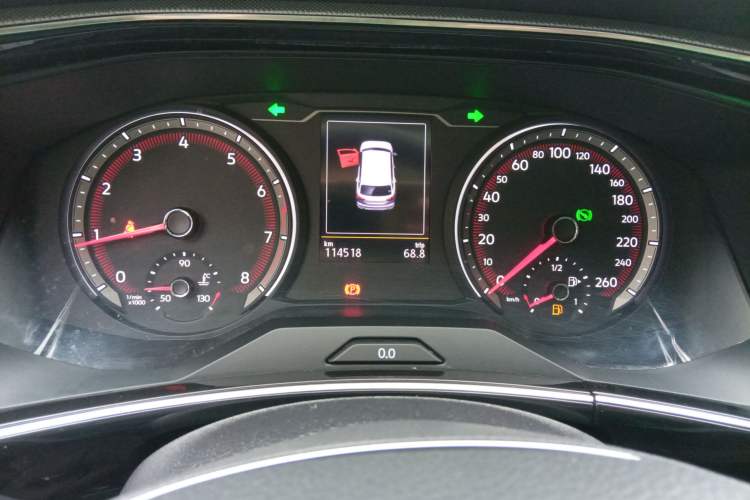 Used Volkswagen Tayron 2022 330TSI Two-Wheel Drive Luxury Smart Connectivity Version Instrument Cluster