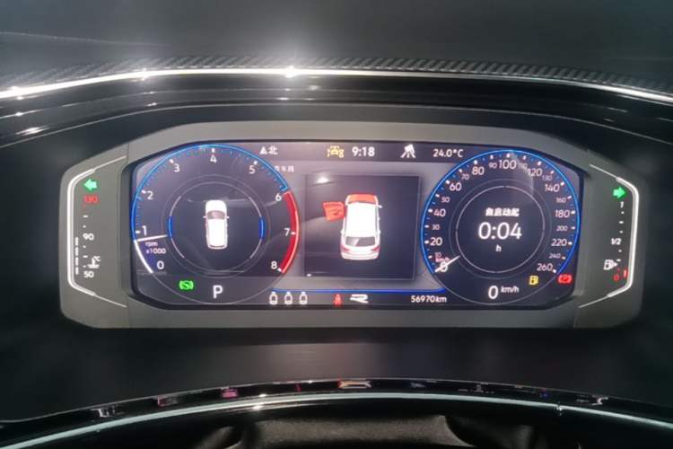 Used Volkswagen Tayron 2022 380TSI Four-Wheel Drive R-Line Connected Version Instrument Cluster