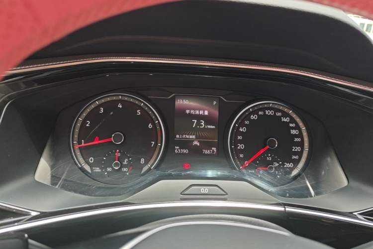 Used Volkswagen Tayron 2022 280TSI Two-Wheel Drive Luxury Smart Connectivity Version Instrument Cluster