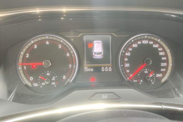 Used Volkswagen Tayron 2022 280TSI Two-Wheel Drive Luxury Smart Connectivity Version Instrument Cluster