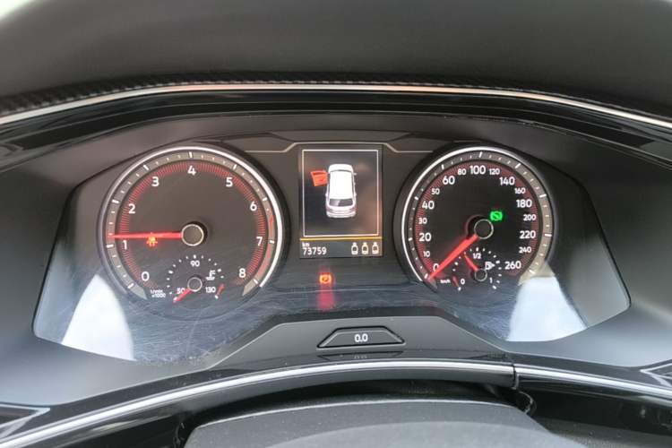 Used Volkswagen Tayron 2022 280TSI Two-Wheel Drive Luxury Smart Connectivity Version Instrument Cluster