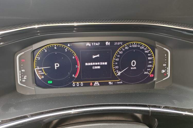 Used Volkswagen Tayron 2022 380TSI Four-Wheel Drive Luxury Connected Pro Version Instrument Cluster