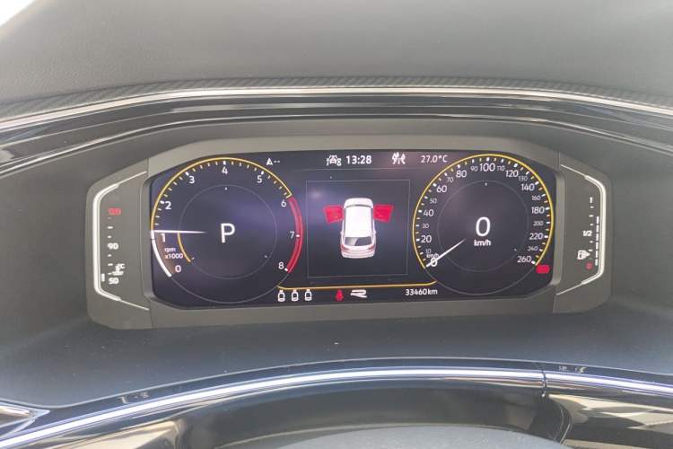 Used Volkswagen Tayron 2022 380TSI Four-Wheel Drive R-Line Connected Version Instrument Cluster