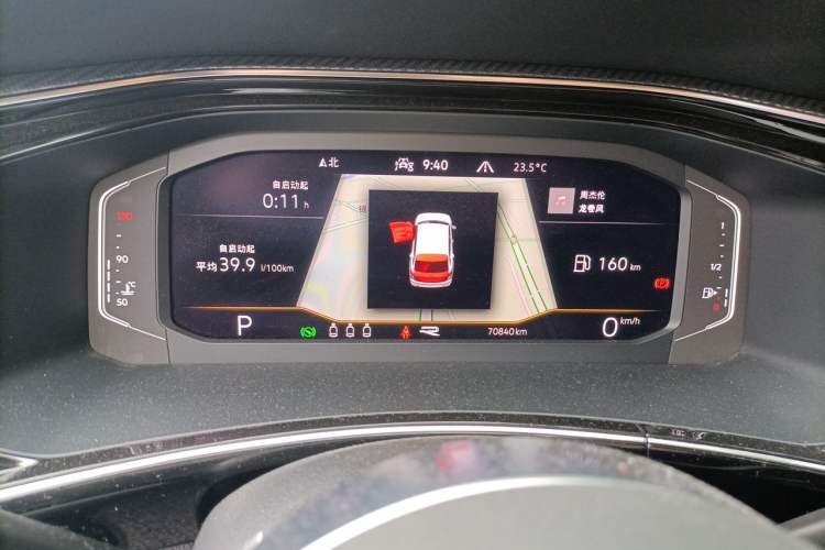 Used Volkswagen Tayron 2022 380TSI Four-Wheel Drive R-Line Connected Version Instrument Cluster