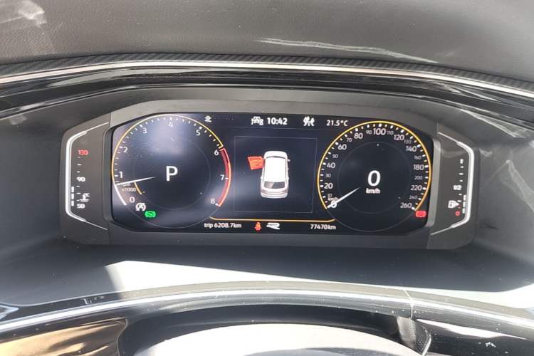 Used Volkswagen Tayron 2022 380TSI Four-Wheel Drive R-Line Connected Version Instrument Cluster