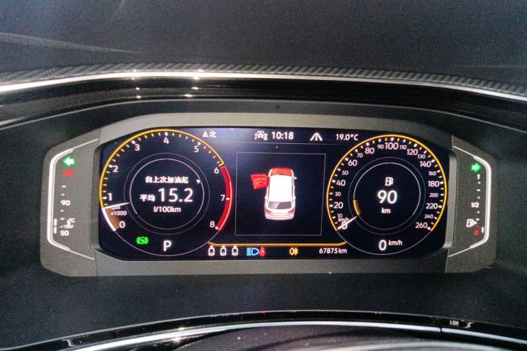 Used Volkswagen Tayron 2022 380TSI Four-Wheel Drive Luxury Connected Pro Version Instrument Cluster