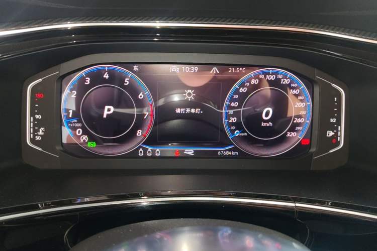 Used Volkswagen Tayron 2022 380TSI Four-Wheel Drive R-Line Connected Version Instrument Cluster