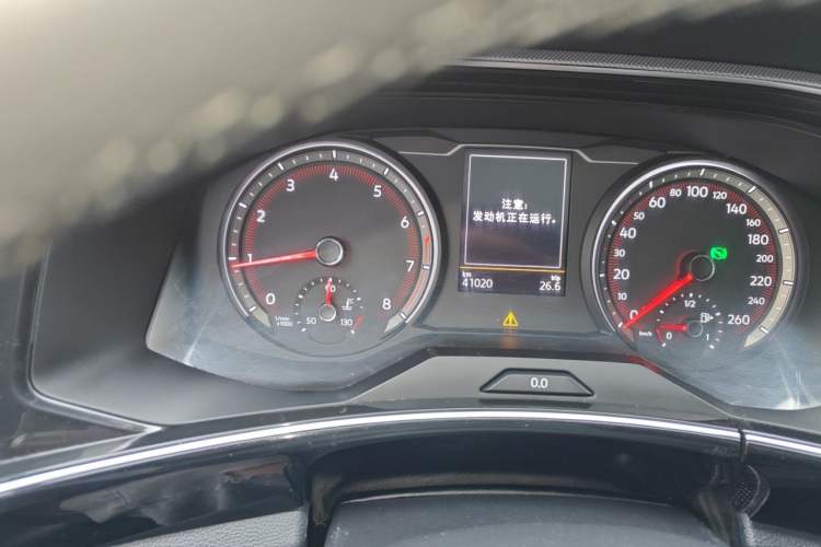 Used Volkswagen Tayron 2022 280TSI Two-Wheel Drive Luxury Smart Connectivity Version Odometer Close Up