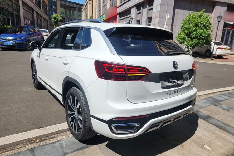 Used Volkswagen Tayron 2022 380TSI Four-Wheel Drive R-Line Connected Version Rear Left 45 Deg