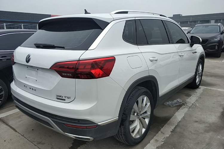 Used Volkswagen Tayron 2022 380TSI Four-Wheel Drive Luxury Connected Pro Version Rear Right 45 Deg