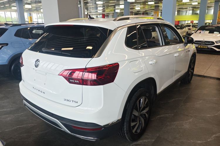 Used Volkswagen Tayron 2022 330TSI Two-Wheel Drive Luxury Connect Plus Version Rear Right 45 Deg