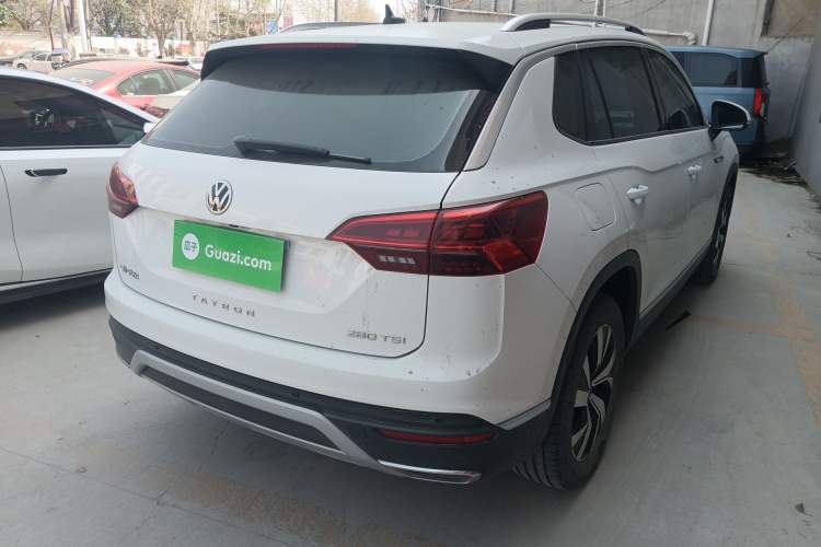 Used Volkswagen Tayron 2022 280TSI Two-Wheel Drive Luxury Smart Connectivity Version Rear Right 45 Deg