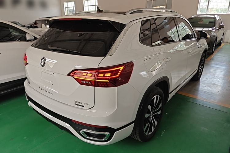 Used Volkswagen Tayron 2022 380TSI Four-Wheel Drive R-Line Connected Version Rear Right 45 Deg