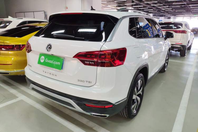 Used Volkswagen Tayron 2022 330TSI Two-Wheel Drive Luxury Smart Connectivity Version Rear Right 45 Deg