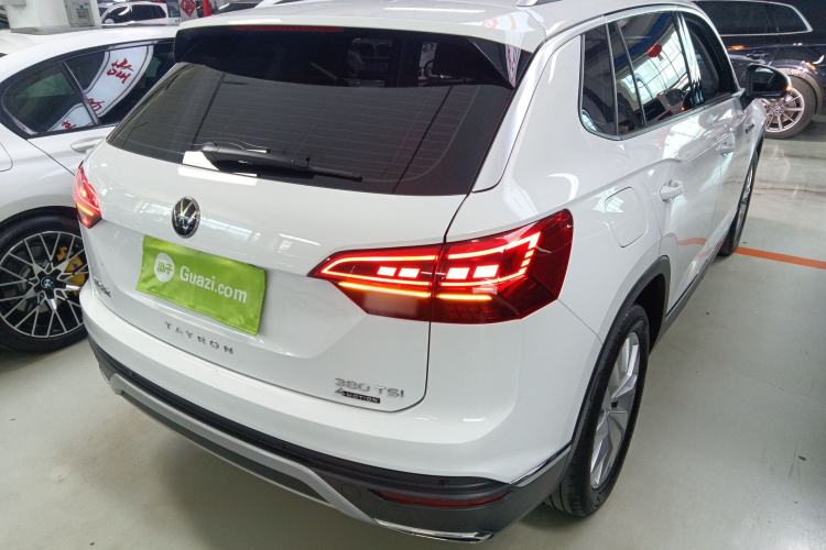 Used Volkswagen Tayron 2022 380TSI Four-Wheel Drive Luxury Connected Pro Version Rear Right 45 Deg