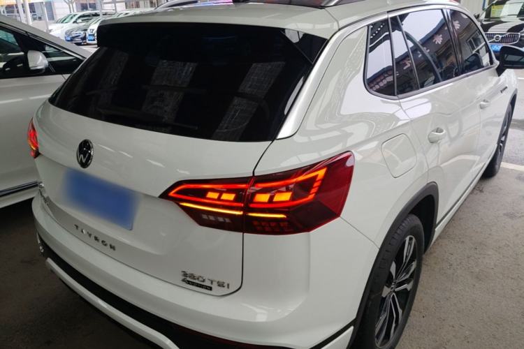 Used Volkswagen Tayron 2022 380TSI Four-Wheel Drive R-Line Connected Version Rear Right 45 Deg