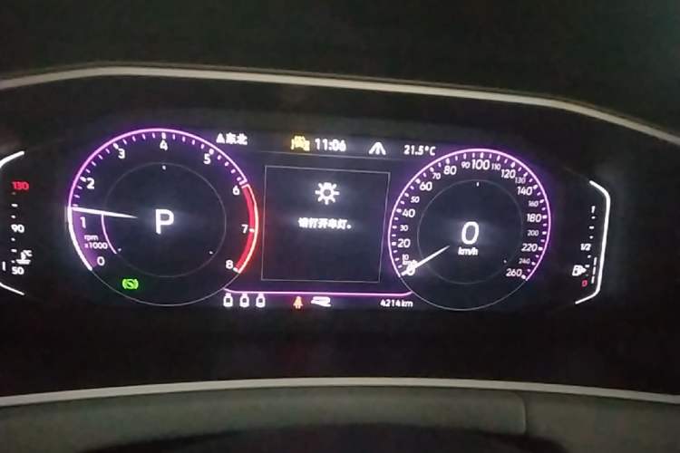 Used Volkswagen Tayron 2023 Revised Version 380TSI All-Wheel Drive R-Line Pro Smart Edition Instrument Cluster