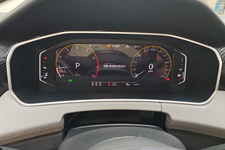 Used Volkswagen Tayron 2023 330TSI Two-Wheel-Drive Luxury Plus Advanced Version Instrument Cluster