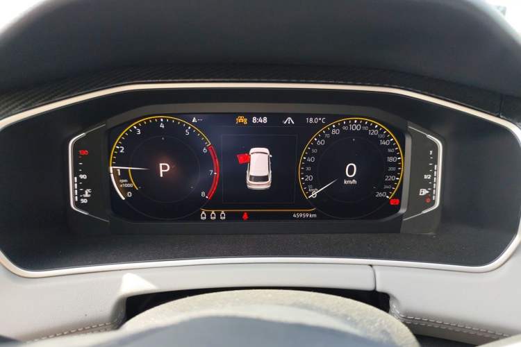 Used Volkswagen Tayron 2023 280TSI Two-Wheel-Drive Luxury Plus Advanced Version Instrument Cluster