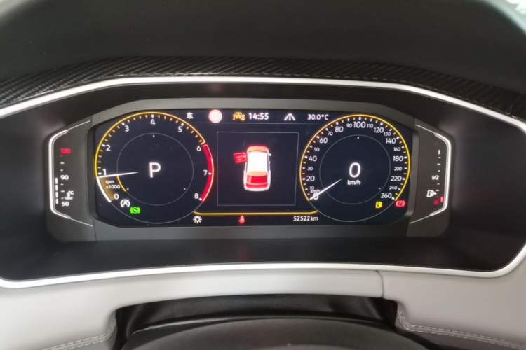 Used Volkswagen Tayron 2023 330TSI Two-Wheel-Drive Luxury Plus Advanced Version Instrument Cluster