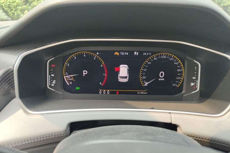 Used Volkswagen Tayron 2023 280TSI Two-Wheel-Drive Luxury Plus Advanced Version Instrument Cluster