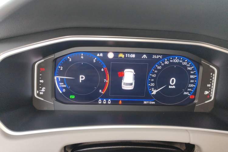Used Volkswagen Tayron 2023 330TSI Two-Wheel-Drive R-Line High-Energy Version Instrument Cluster