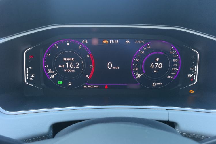 Used Volkswagen Tayron 2023 330TSI Two-Wheel-Drive R-Line High-Energy Version Instrument Cluster